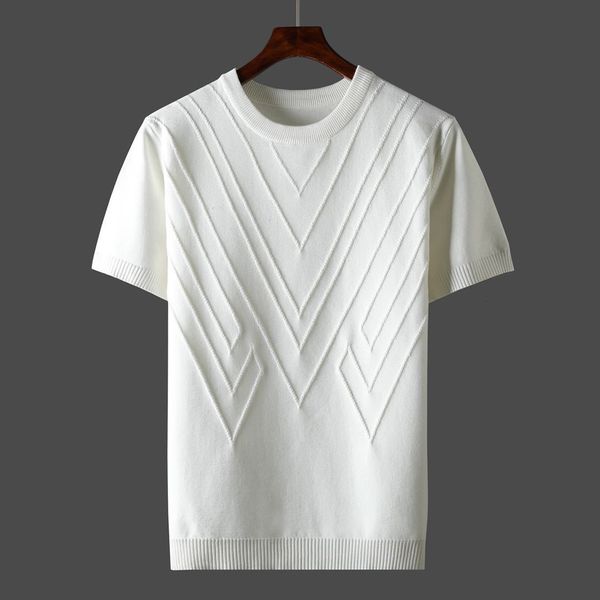 men s t shirts 2023 summer men t shirt knitted short sleeves sweater solid color o neck pullover thick slim tees d215 230308, White;black
men s t shirts 2023 summer men t shirt knitted short sleeves sweater solid color o neck pullover thick slim tees d215 230308, White;black