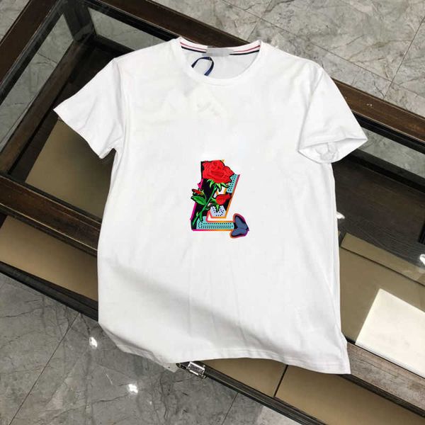 american brand designer t shirt men women sweatshirt rose print pullover tshirt summer tee short sleeve t-shirt breathable comfortable, White;black
american brand designer t shirt men women sweatshirt rose print pullover tshirt summer tee short sleeve t-shirt breathable comfortable, White;black