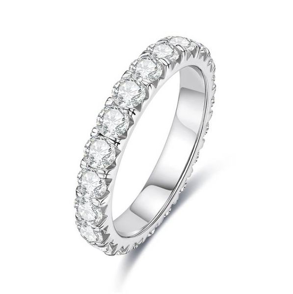 3mm 2-3ct d color moissanite wedding band ring 925 sterling silver eternity band engagement rings for women, Golden;silver
3mm 2-3ct d color moissanite wedding band ring 925 sterling silver eternity band engagement rings for women, Golden;silver