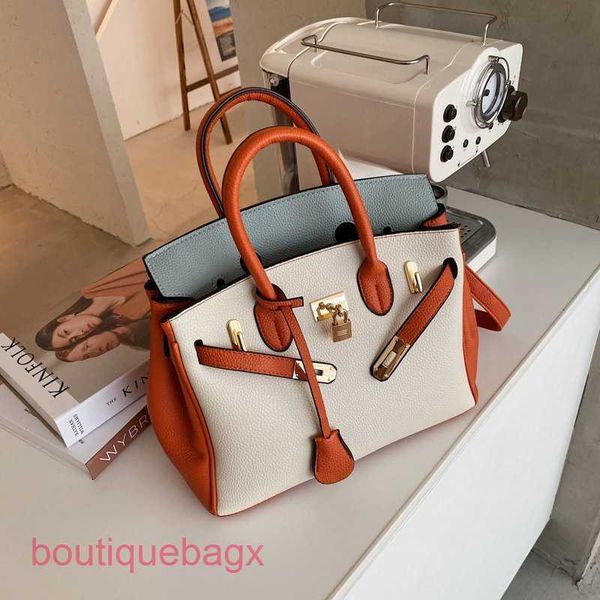 designer h ermess brikiss bags online shop lychee pattern large capacity handbag women's new fashion contrast color single shoulder tid
designer h ermess brikiss bags online shop lychee pattern large capacity handbag women's new fashion contrast color single shoulder tid