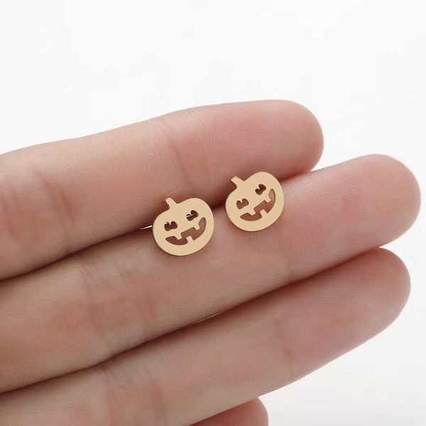 charm solid stainless steel d pumpkin earrings halloween day tiny cute funny jewelry gifts trick or treat l230309, Golden
charm solid stainless steel d pumpkin earrings halloween day tiny cute funny jewelry gifts trick or treat l230309, Golden