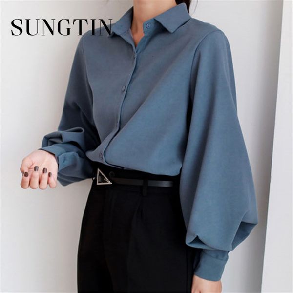 women's blouses shirts sungtin elegant office lady puff sleeve blouse shirt women autumn spring soft vintage female ol shirts casual lo, White
women's blouses shirts sungtin elegant office lady puff sleeve blouse shirt women autumn spring soft vintage female ol shirts casual lo, White