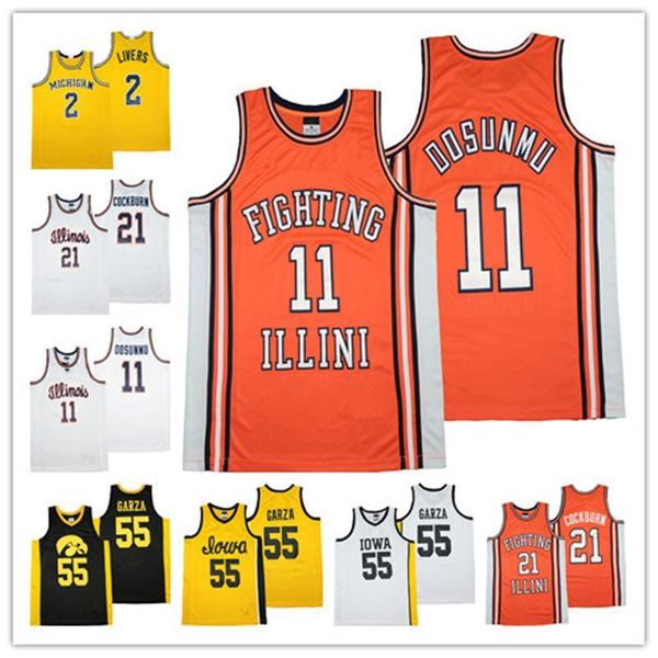ncaa illinois fighting illini ayo dosunmu college basketball jerseys kofi cockburn iowa hawkeyes luka garza michigan wolverines isaiah, Black
ncaa illinois fighting illini ayo dosunmu college basketball jerseys kofi cockburn iowa hawkeyes luka garza michigan wolverines isaiah, Black