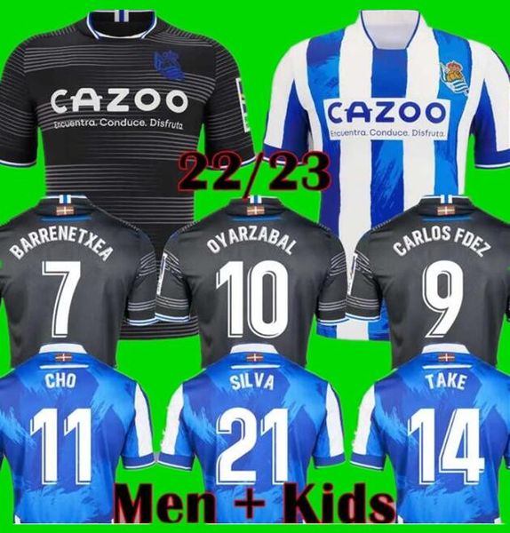 real sociedad 2022 2023 soccer jerseys oyarzabal x prieto portu david silva football shirt juanmi 22 23 carlos fernandez camiseta de futbol, Black;yellow
real sociedad 2022 2023 soccer jerseys oyarzabal x prieto portu david silva football shirt juanmi 22 23 carlos fernandez camiseta de futbol, Black;yellow
