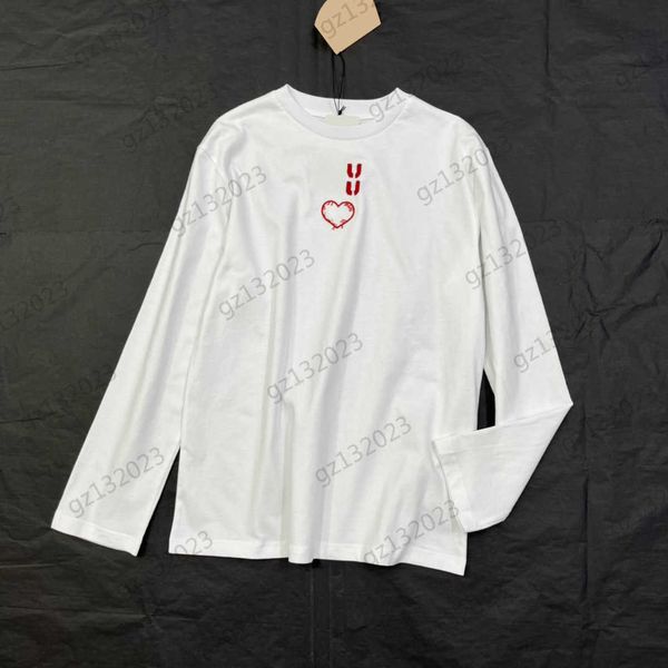 womens t-shirts fashion logo embroidery crew neck long sleeves t-shirt loose version holiday limited style casual t-shirts for women tees, White
womens t-shirts fashion logo embroidery crew neck long sleeves t-shirt loose version holiday limited style casual t-shirts for women tees, White