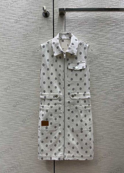 womens dress classic logo print custom button pocket design sleeveless dress lapel zip open casual jean maxiskit dresses for woman, Black;gray
womens dress classic logo print custom button pocket design sleeveless dress lapel zip open casual jean maxiskit dresses for woman, Black;gray
