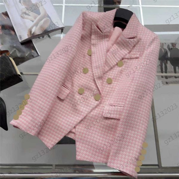 womens jacket classic plaid double-breasted suit jackets lapel pocket design cufflinks decorative long sleeves outerwear jackets for women, Black;brown
womens jacket classic plaid double-breasted suit jackets lapel pocket design cufflinks decorative long sleeves outerwear jackets for women, Black;brown