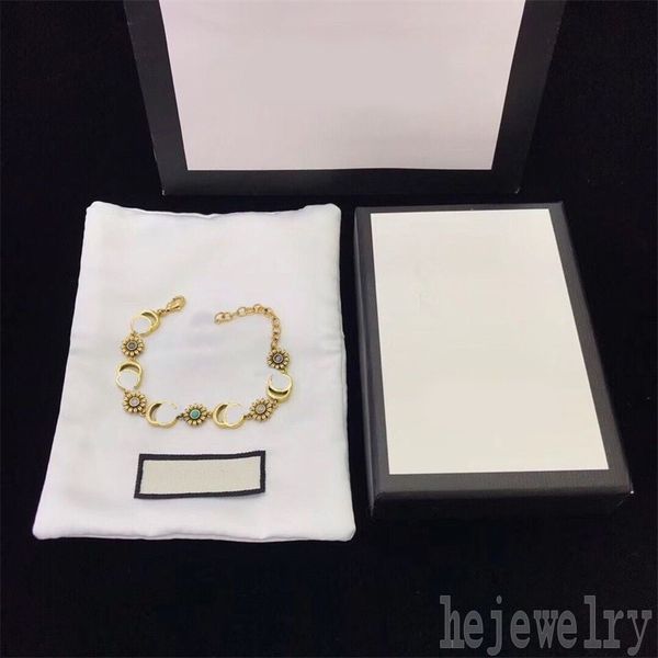 polychrome crystal charm bracelets designer for women daisy flower vintage street gift letter g chain gold plated dark blue white beads diam, Golden;silver
polychrome crystal charm bracelets designer for women daisy flower vintage street gift letter g chain gold plated dark blue white beads diam, Golden;silver