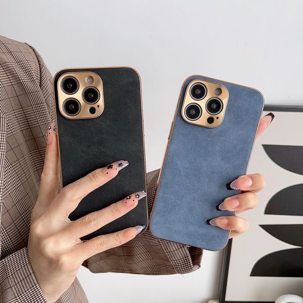 luxury cases leather phone case for iphone 11 12 13 14 pro max 14 plus electroplated frame lambskin phone shell for iphon 12 13pro 14 promax
luxury cases leather phone case for iphone 11 12 13 14 pro max 14 plus electroplated frame lambskin phone shell for iphon 12 13pro 14 promax