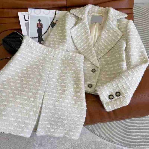 two piece dress designer women's sets new autumn winter -piece fashion tweed jacket short skirt womens suit casual spring p3fy, White
two piece dress designer women's sets new autumn winter -piece fashion tweed jacket short skirt womens suit casual spring p3fy, White