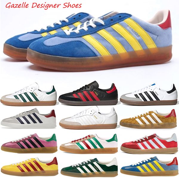 with box samba shoes gazelle designer shoes luxury red black vegan black gum gazelle green ice blue fashion sneakers trainers
with box samba shoes gazelle designer shoes luxury red black vegan black gum gazelle green ice blue fashion sneakers trainers