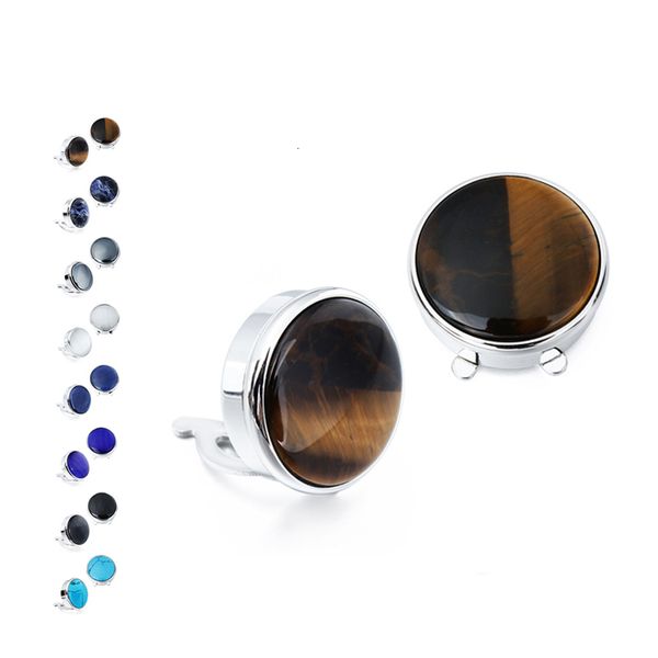 cuff links hawson trendy buttons cover for men fashion elegant natural stone french shirt links party 230309, Silver
cuff links hawson trendy buttons cover for men fashion elegant natural stone french shirt links party 230309, Silver