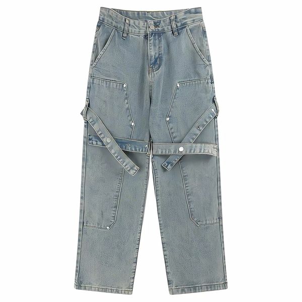 men's jeans summer korean fashion flared pants man skateboard streetwear vintage y2k designer cargo straight neutral denim trousers 230, Blue
men's jeans summer korean fashion flared pants man skateboard streetwear vintage y2k designer cargo straight neutral denim trousers 230, Blue