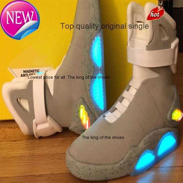 2023 air mag automatic laces casual shoe sneakers marty mcfly's led shoes man back to the future glow in the dark gray boots mcflys, Black
2023 air mag automatic laces casual shoe sneakers marty mcfly's led shoes man back to the future glow in the dark gray boots mcflys, Black