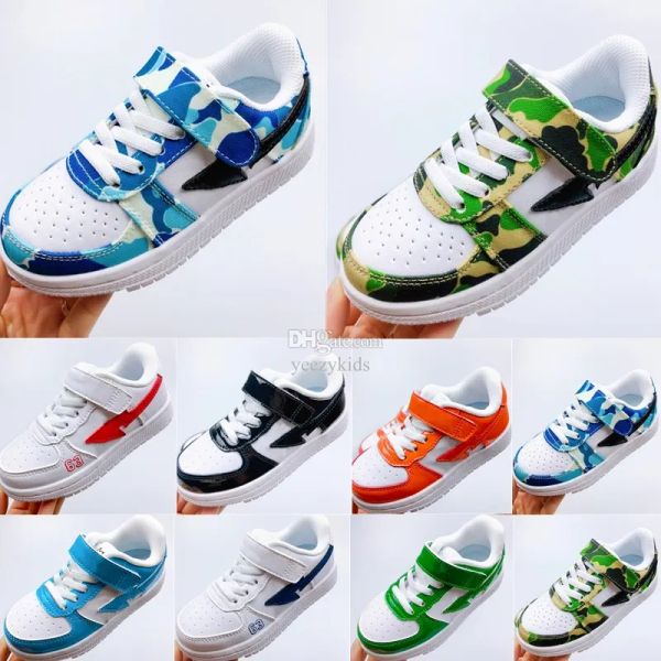 bapestas kids shoes baby boys girls baped sta sports sneakers children youth infants abc camo green blue black designer platform trainers x6
bapestas kids shoes baby boys girls baped sta sports sneakers children youth infants abc camo green blue black designer platform trainers x6