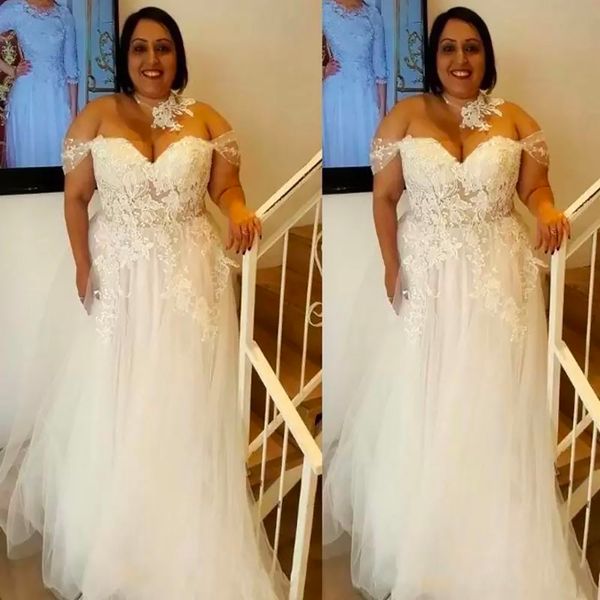 wedding dresses new bridal gowns a line sweetheart off-shoulder sleeveless applique tulle ivory white lace up zipper custom plus size wed dr
wedding dresses new bridal gowns a line sweetheart off-shoulder sleeveless applique tulle ivory white lace up zipper custom plus size wed dr