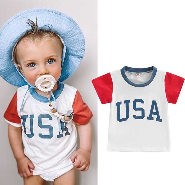 t-shirts focusnorm 1-5y summer casual kids boys t shirts letter printed color patchwork short sleeve pullover clothing l230309, Blue
t-shirts focusnorm 1-5y summer casual kids boys t shirts letter printed color patchwork short sleeve pullover clothing l230309, Blue