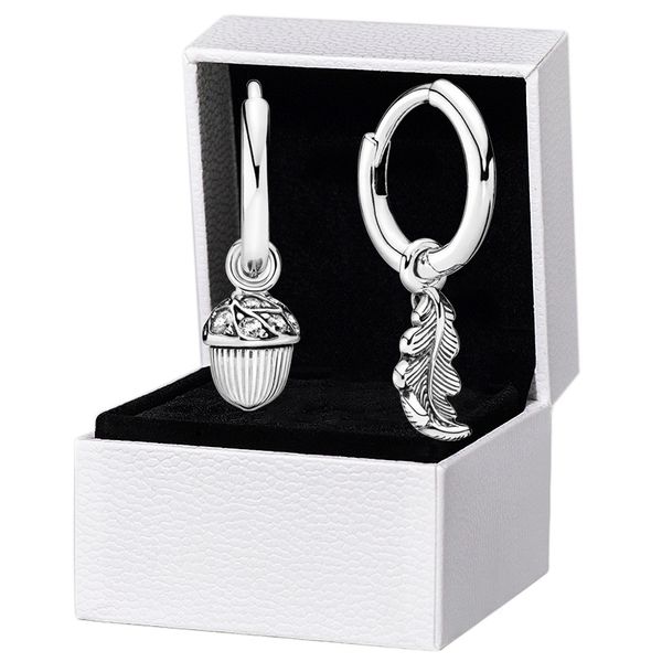 authentic sterling silver acorns and leaves hoop earrings for pandora fashion party jewelry for women girlfriend gift designer earring set w, Golden;silver
authentic sterling silver acorns and leaves hoop earrings for pandora fashion party jewelry for women girlfriend gift designer earring set w, Golden;silver