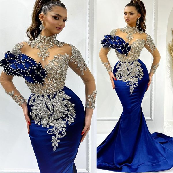2023 arabic aso ebi beaded crystals prom dresses lace mermaid royal blue evening formal party second reception birthday engagement gowns dre, Black
2023 arabic aso ebi beaded crystals prom dresses lace mermaid royal blue evening formal party second reception birthday engagement gowns dre, Black
