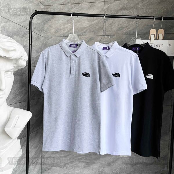 designer luxury north mens polo shirt classic t shirt summer breathable cotton loose tee, White;black
designer luxury north mens polo shirt classic t shirt summer breathable cotton loose tee, White;black