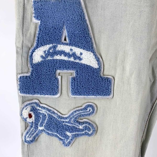 jeans men pants ammir light blue embroidery cuts holes denim trousers men's slim high street fashion designer brand niche ins celebrity
jeans men pants ammir light blue embroidery cuts holes denim trousers men's slim high street fashion designer brand niche ins celebrity