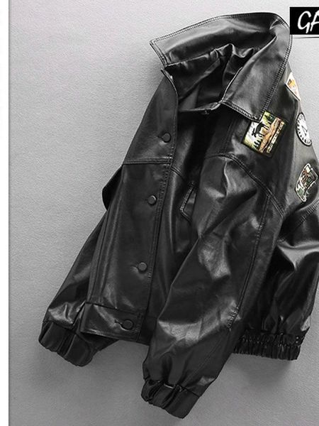 men's jackets leather men autumn fleece motorcycle pu leahter male turndown collar casual windbreaker ropa de hombre coat 3xl 230309, Black;brown
men's jackets leather men autumn fleece motorcycle pu leahter male turndown collar casual windbreaker ropa de hombre coat 3xl 230309, Black;brown