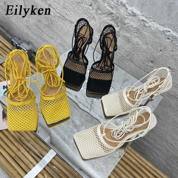 sandal 2023 new mesh pumps sandals female square toe high heel lace up cross tied stiletto hollow dress shoes 230302, Black
sandal 2023 new mesh pumps sandals female square toe high heel lace up cross tied stiletto hollow dress shoes 230302, Black
