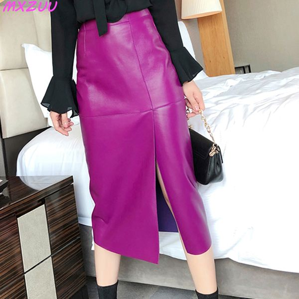 skirt genuine leather high waist simple split one step jupe femme slim long skirt dress mujer sheepskin fuchsia wrap hip gonna 230309, Black
skirt genuine leather high waist simple split one step jupe femme slim long skirt dress mujer sheepskin fuchsia wrap hip gonna 230309, Black