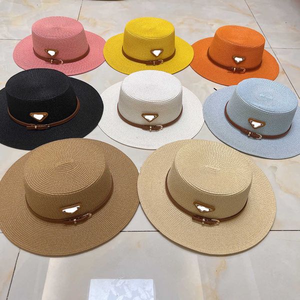 women's new straw hat classic flat hat men's and women's same triangle sun visor 4qxs, Blue;gray
women's new straw hat classic flat hat men's and women's same triangle sun visor 4qxs, Blue;gray