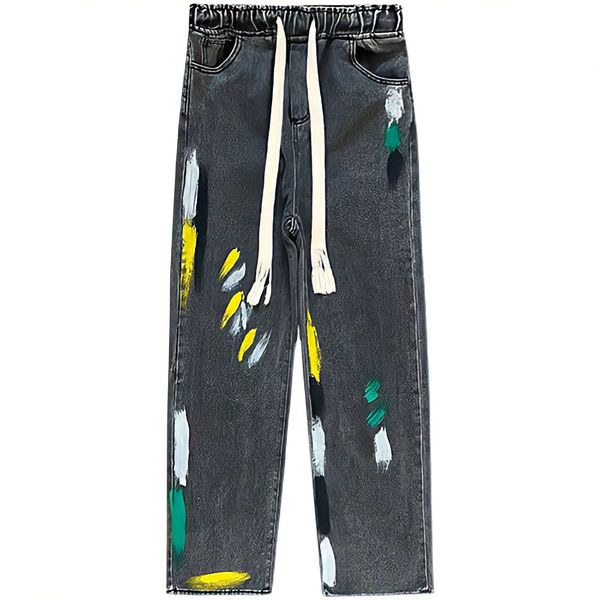 men's jeans harajuku fashion black for man camouflage straight wide leg trousers graffiti vintage y2k streetwear baggy cargo pants 2303, Blue
men's jeans harajuku fashion black for man camouflage straight wide leg trousers graffiti vintage y2k streetwear baggy cargo pants 2303, Blue