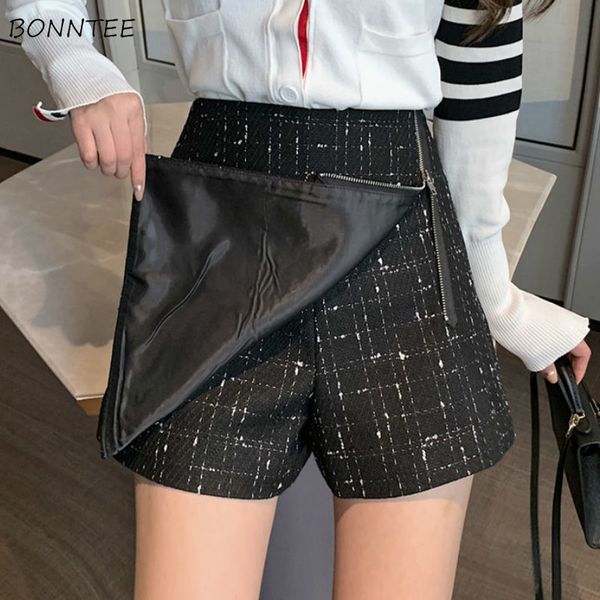women's shorts short patchwork high waist casual fashion abdomen elegant female autumn korean style streetwear allmatch office lady 230, White;black
women's shorts short patchwork high waist casual fashion abdomen elegant female autumn korean style streetwear allmatch office lady 230, White;black
