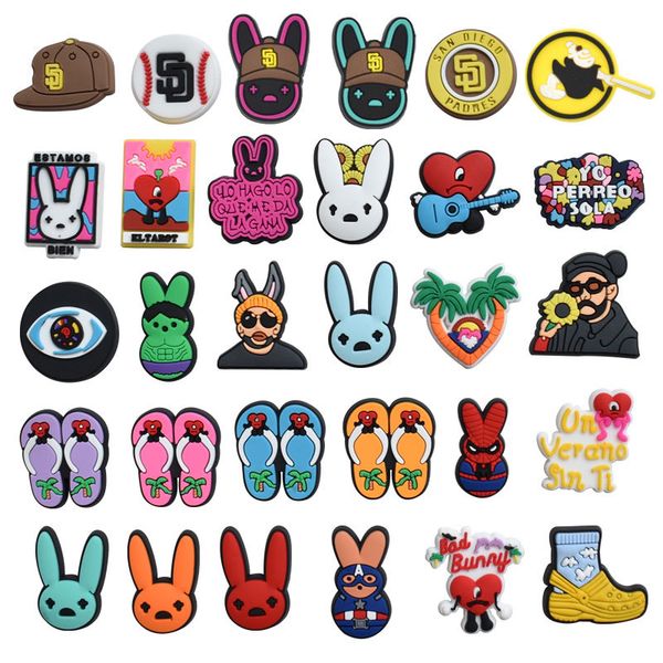 anime charms wholesale childhood memories bad bunny singer characters funny gift cartoon charms shoe accessories pvc decoration buckle soft, Blue
anime charms wholesale childhood memories bad bunny singer characters funny gift cartoon charms shoe accessories pvc decoration buckle soft, Blue