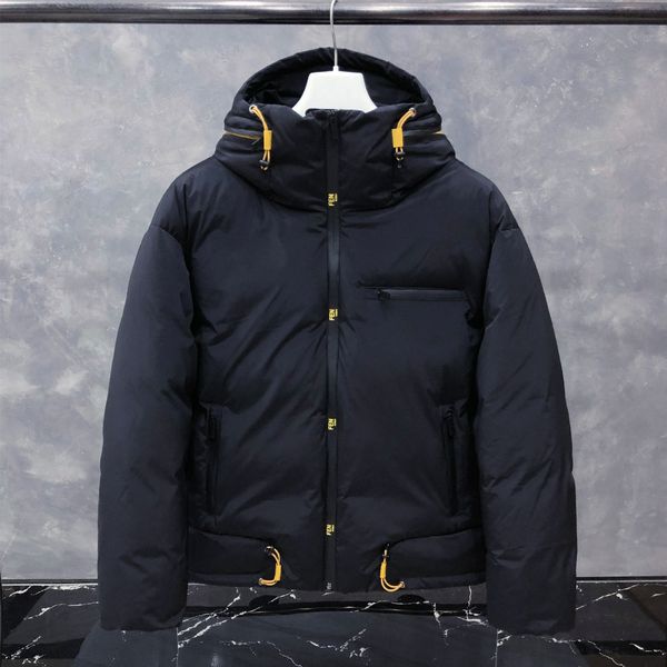 men's jackets lylb winter warm short white goose down coats with hat 230309, Black;brown
men's jackets lylb winter warm short white goose down coats with hat 230309, Black;brown