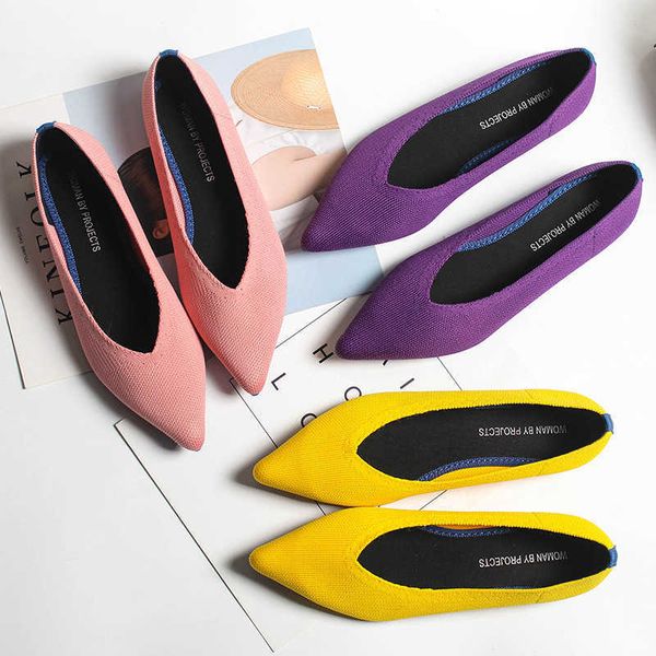 dress shoes 2020 comfy korean pregnant pointed toe flats ballerina shoes ladies shallow knitted loafers casual driving moccasins espadrilles, Black
dress shoes 2020 comfy korean pregnant pointed toe flats ballerina shoes ladies shallow knitted loafers casual driving moccasins espadrilles, Black