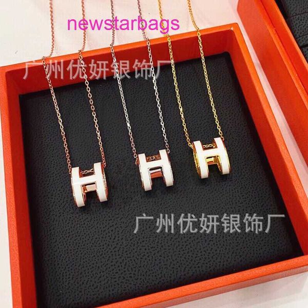 designer herms necklace for sale v gold version cnc high h necklace female enamel drop glue h letter mini small couple pendant collarbone ch, Black
designer herms necklace for sale v gold version cnc high h necklace female enamel drop glue h letter mini small couple pendant collarbone ch, Black