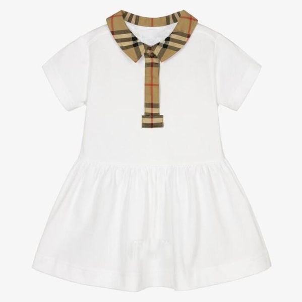 Cute Baby Girls Plaid Dresses Summer Girl Short Sleeve Dress Turn-down Collar Toddler Stitching Skirts Kids Casual Skirt, As pictures
Cute Baby Girls Plaid Dresses Summer Girl Short Sleeve Dress Turn-down Collar Toddler Stitching Skirts Kids Casual Skirt, As pictures
