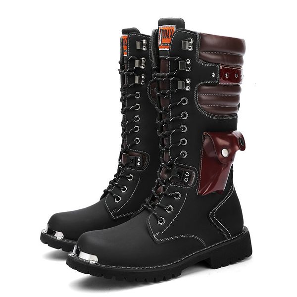 boots fashion men's motorcycle winter gothic punk men shoes black casual boot man leather 230309
boots fashion men's motorcycle winter gothic punk men shoes black casual boot man leather 230309