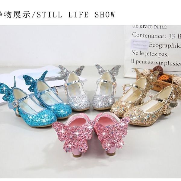 first walkers princess kids leather shoes for girls dress shoe glitter children high heel butterfly knot gold pink silver 230309
first walkers princess kids leather shoes for girls dress shoe glitter children high heel butterfly knot gold pink silver 230309