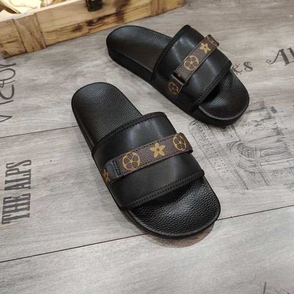 designer leather slides women slippers summer sandals beach slide flat platform ladies sandali bathroom home shoes flip flops striped causal, Black
designer leather slides women slippers summer sandals beach slide flat platform ladies sandali bathroom home shoes flip flops striped causal, Black