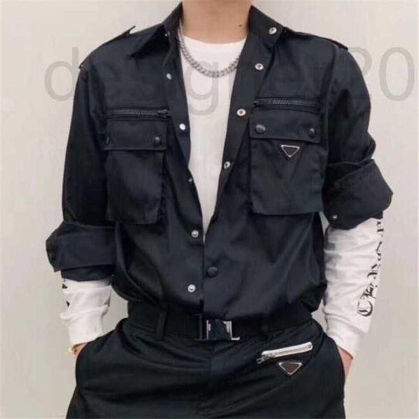 men's jackets designer classic men jackets blouses fashion luxury coats jacket nylon fabric multi-pocket triangle badge design shirts 2, Black;brown
men's jackets designer classic men jackets blouses fashion luxury coats jacket nylon fabric multi-pocket triangle badge design shirts 2, Black;brown