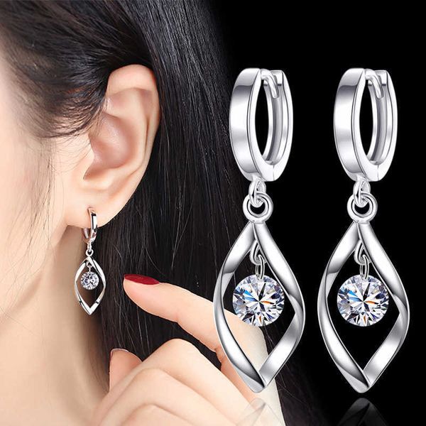 charm simple pendientes 925 silver needle earrings zircon long tassel twist d earrings for women oorbellen brincos femme gift l230309, Golden
charm simple pendientes 925 silver needle earrings zircon long tassel twist d earrings for women oorbellen brincos femme gift l230309, Golden