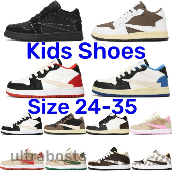 1 travis scotts basketball 1s designer og low enfant boys outdoor children running trainers mocha jumpman baby youth toddler infants, Black
1 travis scotts basketball 1s designer og low enfant boys outdoor children running trainers mocha jumpman baby youth toddler infants, Black