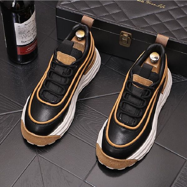men's shoes black sports casual shoes round head comfortable sneaker korean version fashion lace-up tide board shoes d2a40
men's shoes black sports casual shoes round head comfortable sneaker korean version fashion lace-up tide board shoes d2a40