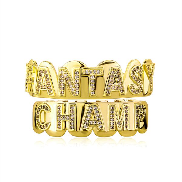 gold silver hiphop cool teeth grillz accessories gold plated bling cz letter dental grills tooth jewelries, Black
gold silver hiphop cool teeth grillz accessories gold plated bling cz letter dental grills tooth jewelries, Black