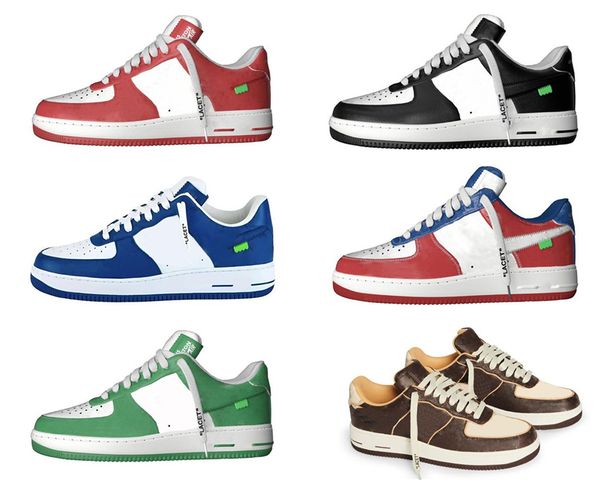 2023 authentic flower 1 low athletic shoes men women white black yellow red orange blue green purple brown forces outdoor sneakers with orig, White;red
2023 authentic flower 1 low athletic shoes men women white black yellow red orange blue green purple brown forces outdoor sneakers with orig, White;red