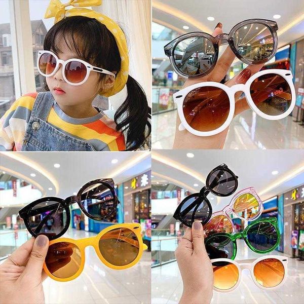 wholesale children sunglasses baby glasses fashion trendy boys girls, Blue