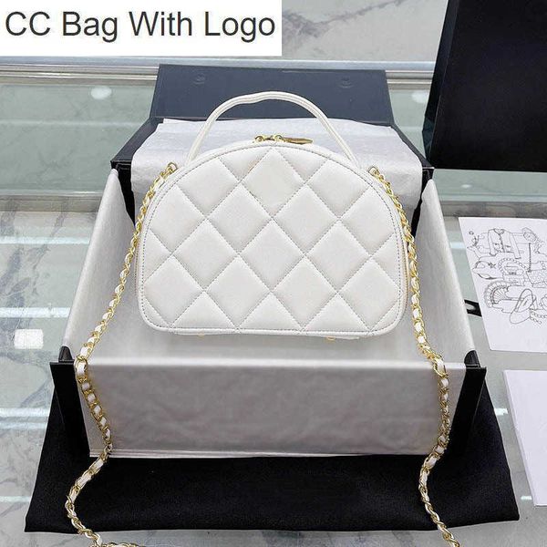 cc handbags handheld semicircle women luxury crossbody bag small lunch box leather quilted shopping cosmetic shoulder bag classic purse hand, Black
cc handbags handheld semicircle women luxury crossbody bag small lunch box leather quilted shopping cosmetic shoulder bag classic purse hand, Black