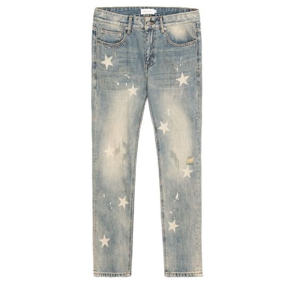 men's jeans star print jeans men clothing high street vintage washed men jeans loose casual straight ripped jeans for men pants, Blue
men's jeans star print jeans men clothing high street vintage washed men jeans loose casual straight ripped jeans for men pants, Blue