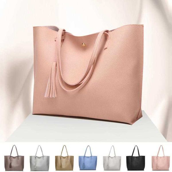 totes women handbag women bags leather casual tassel shoulder bag ladies hand bag female big size tote bolsa feminina y230309
totes women handbag women bags leather casual tassel shoulder bag ladies hand bag female big size tote bolsa feminina y230309