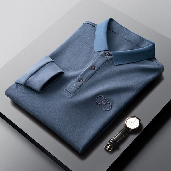 men's tshirts 100 cotton luxury longsleeved tshirt men's polo 2023 spring fashion embroidery korean casual paul wear 230309, White;black
men's tshirts 100 cotton luxury longsleeved tshirt men's polo 2023 spring fashion embroidery korean casual paul wear 230309, White;black